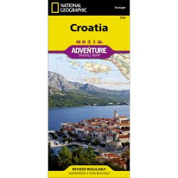 Croatia Adventure Travel Map