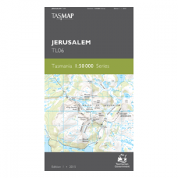 Jerusalem 1:50,000 Topographic Map