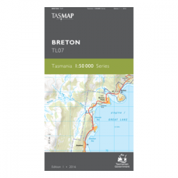 Breton Topographic Map