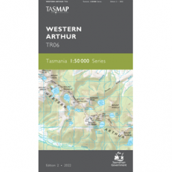 Western Arthur 50k Topo Map TR06