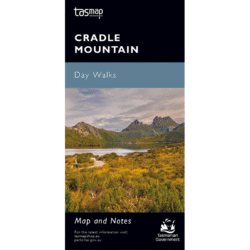 Cradle Mountain Day Walks Map Cover - 9318923008326
