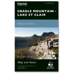 Cradle Mountain Lake St Clair National Park Overland Track Map