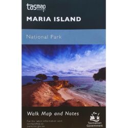 Maria Island National Park Map 2025 - 9318923008364