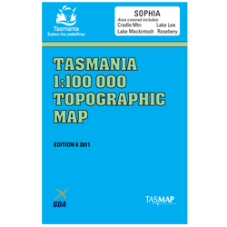 Sophia 1:100,000 Topographic Map