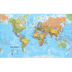World Wall Map - Political