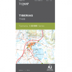 Tiberias 1:50,000 Topographic Map