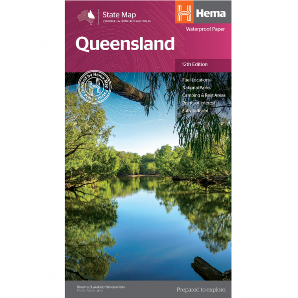 Queensland State Road Map