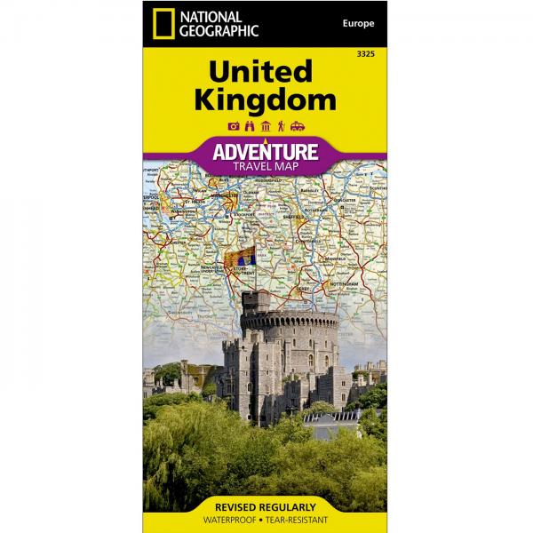 United Kingdom Adventure Travel Map