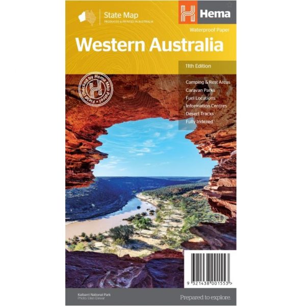 Western Australia State Road Map - Hema