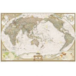 Pacific Centred World Executive Wall Map