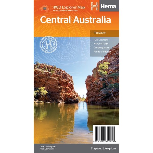 Central Australia Map