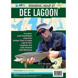 Dee & Bronte Lagoons Fishing Map