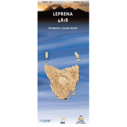 Leprena Topographic Map