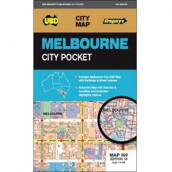 Melbourne City Pocket Map 360