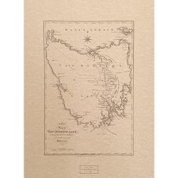 New Map of Van Diemens Land 1825