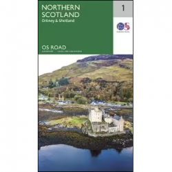 Northern Scotland OS Road 1 Map 9780319263730