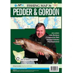Pedder & Gordon Fishing Map