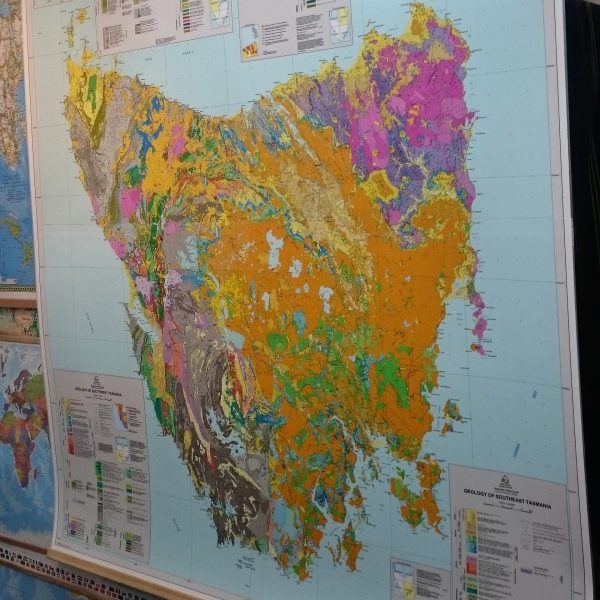 Tasmania Geology Map