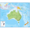 Australasia Wall Map