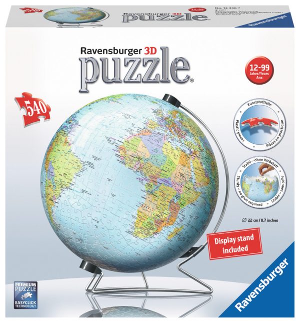 3D World Puzzle Globe