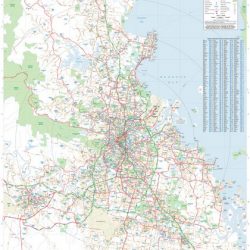 Brisbane & Region City Map - Geographica