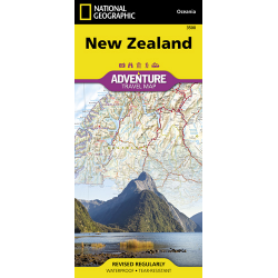 New Zealand Adventure Travel Map