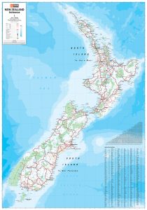 New Zealand Aotearoa Map Image