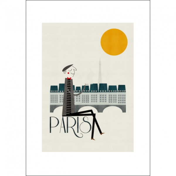 Paris Art Print - Blanca Gomez