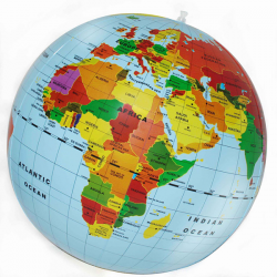 Inflatable World Globe 50cm