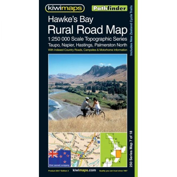 Hawkes Bay Rural Road Map NZ