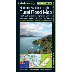 Nelson, Marlborough Rural Road Map NZ