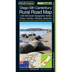 Otago-South Canterbury Rural Road Map