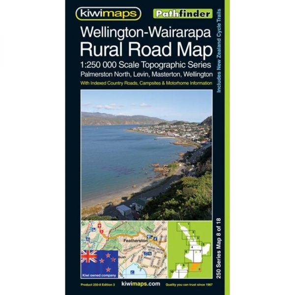 Wellington-Wairarapa Rural Road Map