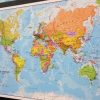 World Map Pin Board