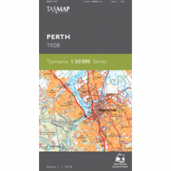 Perth Topographic Map