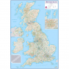 British Isles Routeplanning Wall Map