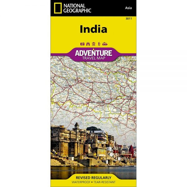 India Adventure Travel Map