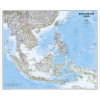 South East Asia Classic Wall Map