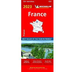 France Michelin Road Map 721 2023 - 9782067258006