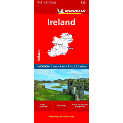 Ireland Road Map 712 - 9782067170209