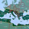 Mediterranean Cruises Map Coverage Sample