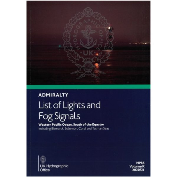 List of Lights and Fog Signals NP83 Vol K