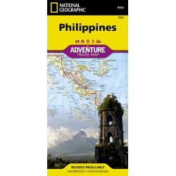 Philippines Adventure Travel Map Cover