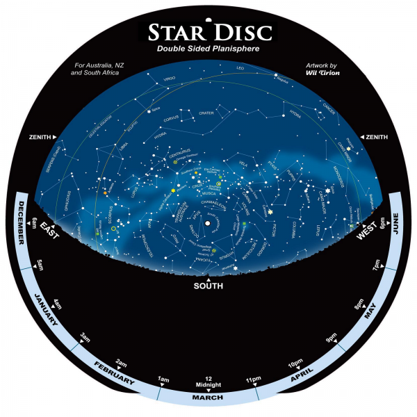 Star Disc Planisphere