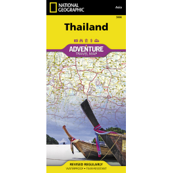 Thailand Adventure Travel Map