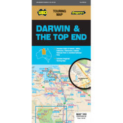 Darwin & Top End Map 590 22e