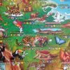 Children's Animals of the World Map