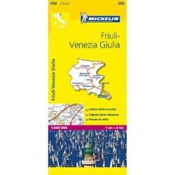 Fruili Venezia Giulia Region Italy Map 356