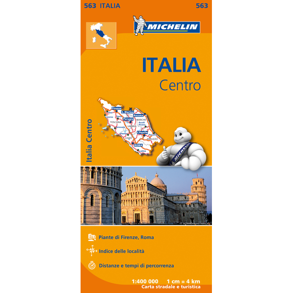 Italy Central Map 563