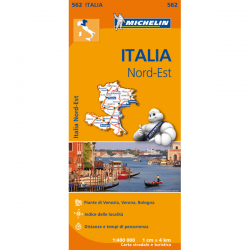 Italy North East Road Map 562